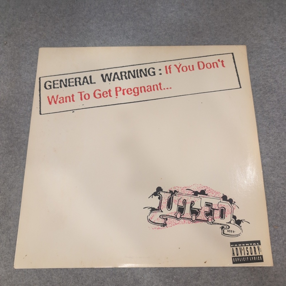 UTFO If You Don't Want To Get Pregnant 12" Vinyl Single 1990 1402-1-JD Hip‎ Hop - Picture 1 of 4